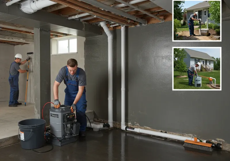 Basement Waterproofing and Flood Prevention process in Montgomery County, IN